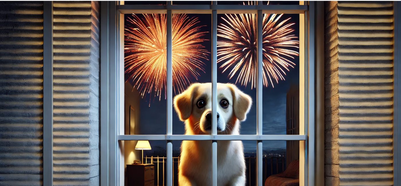 La Sécurité de Votre Chien pendant les Feux d&rsquo;Artifice